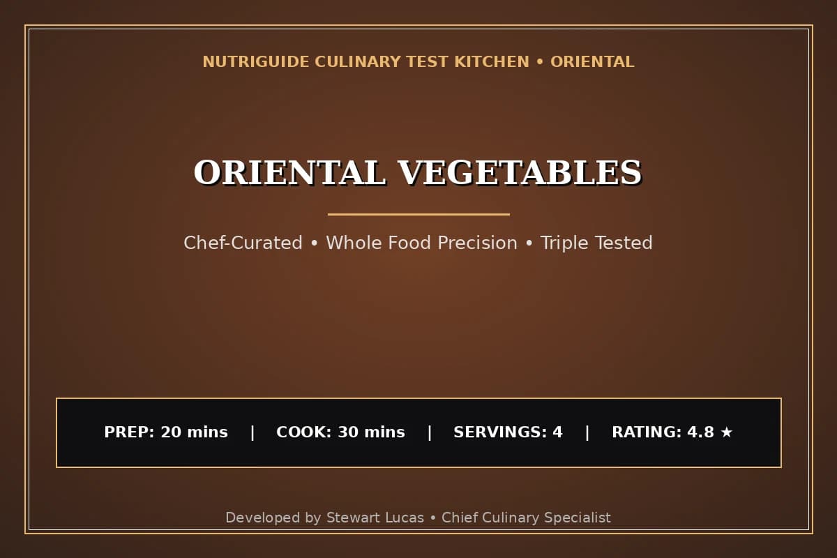 Oriental Vegetables