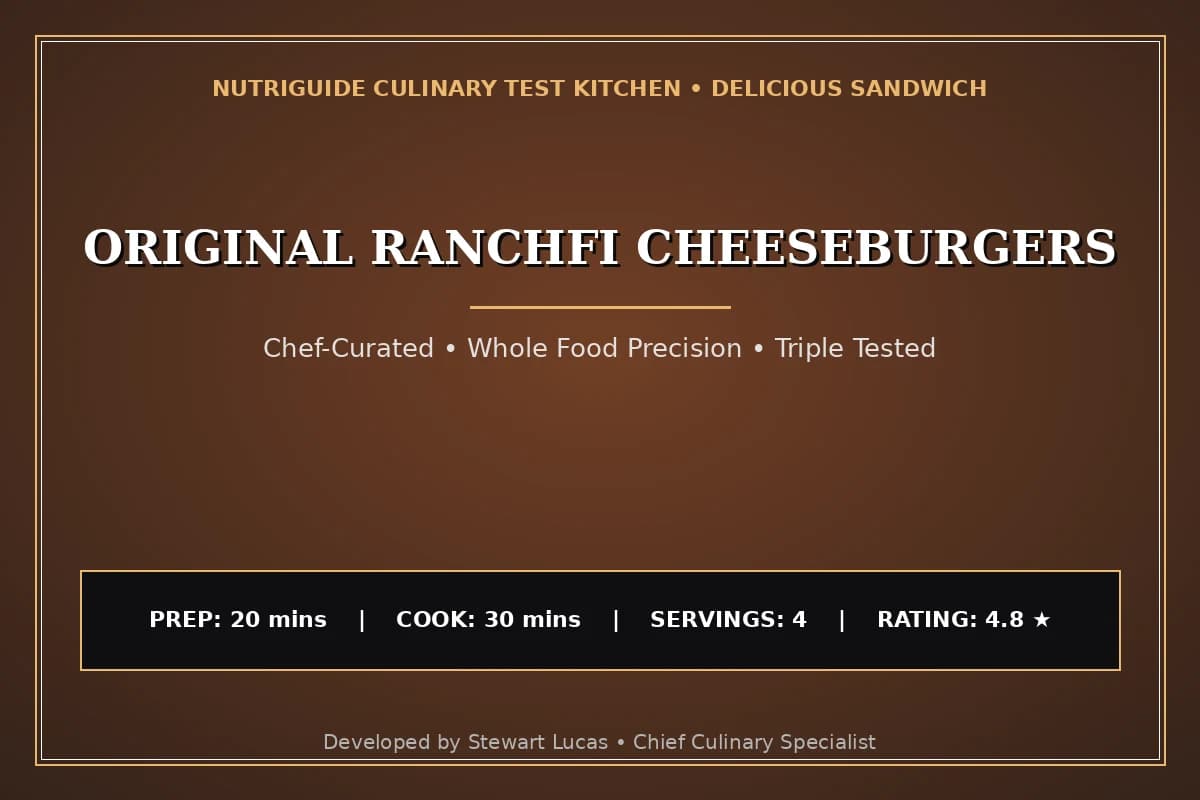 Original Ranchﬁ Cheeseburgers
