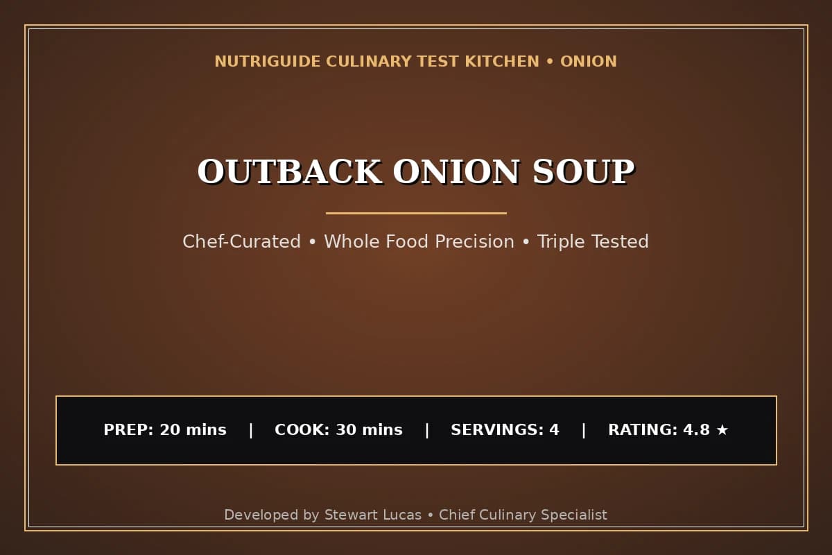 Outback Onion Soup
