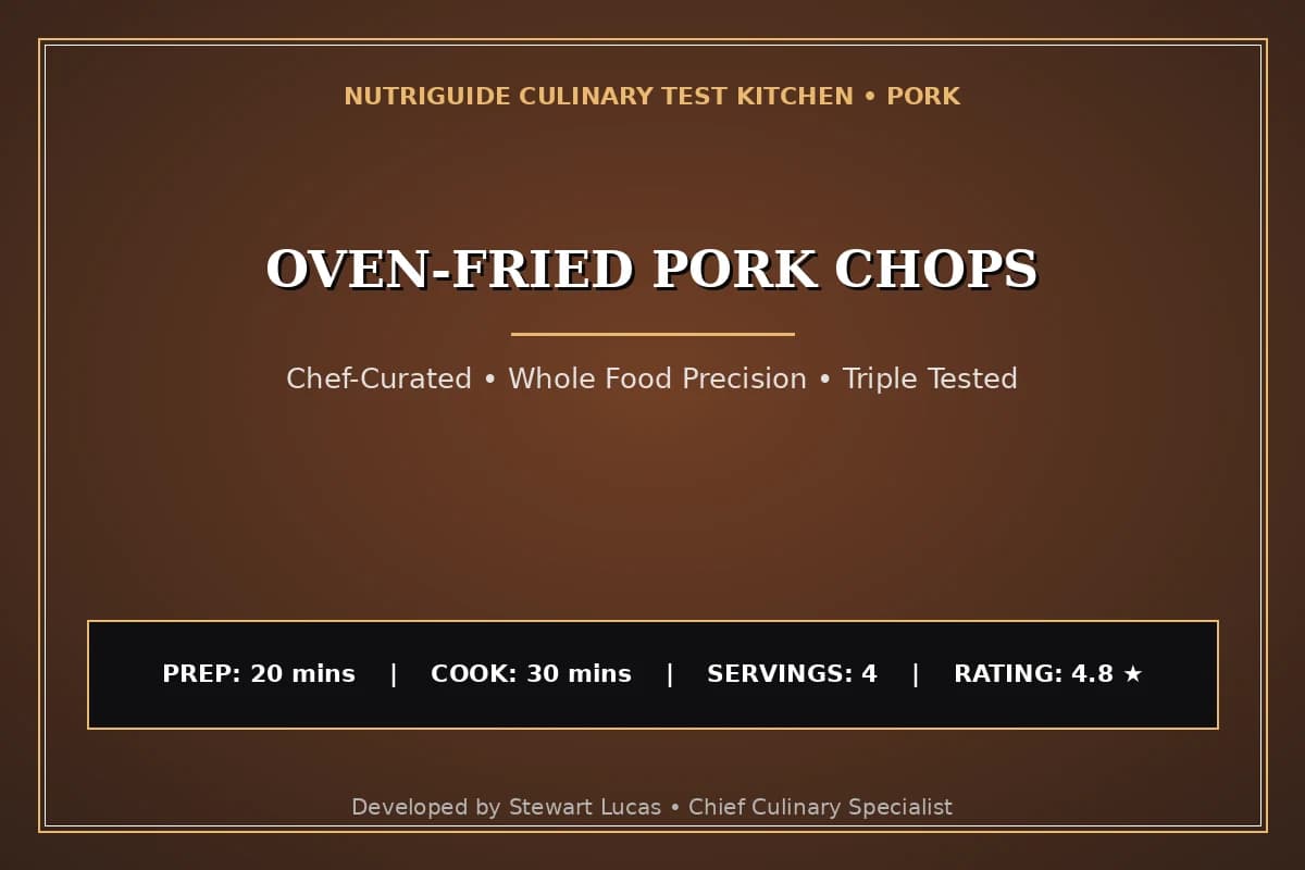Oven-Fried Pork Chops