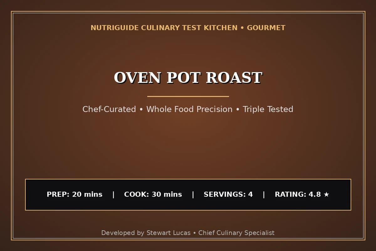 Oven Pot Roast