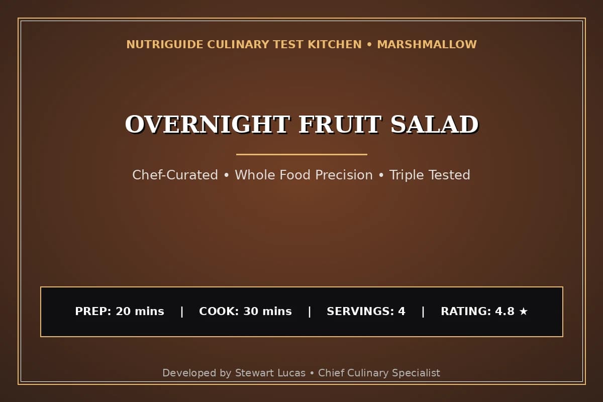 Overnight Fruit Salad