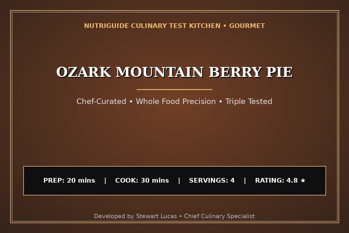 Ozark Mountain Berry Pie