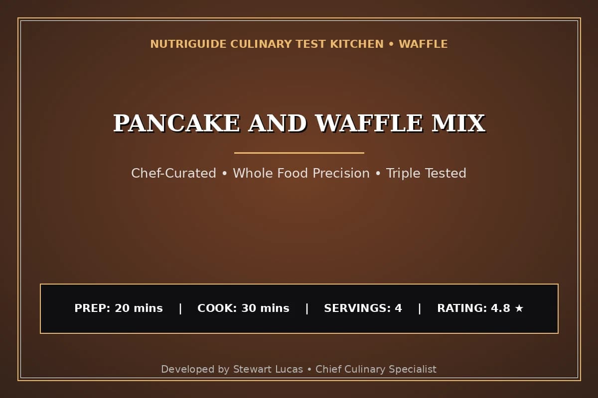 Pancake And Waffle Mix