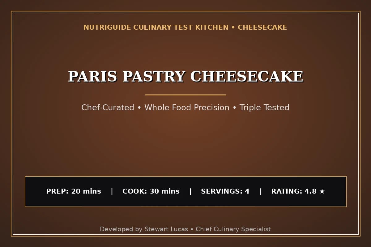 Paris Pastry Cheesecake
