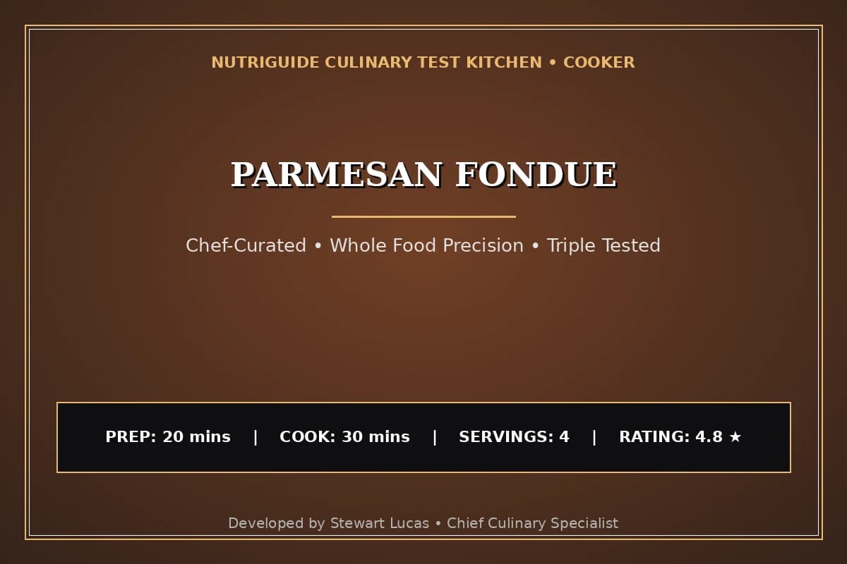 Parmesan Fondue