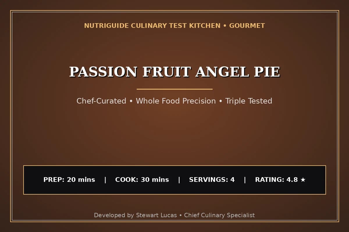 Passion Fruit Angel Pie