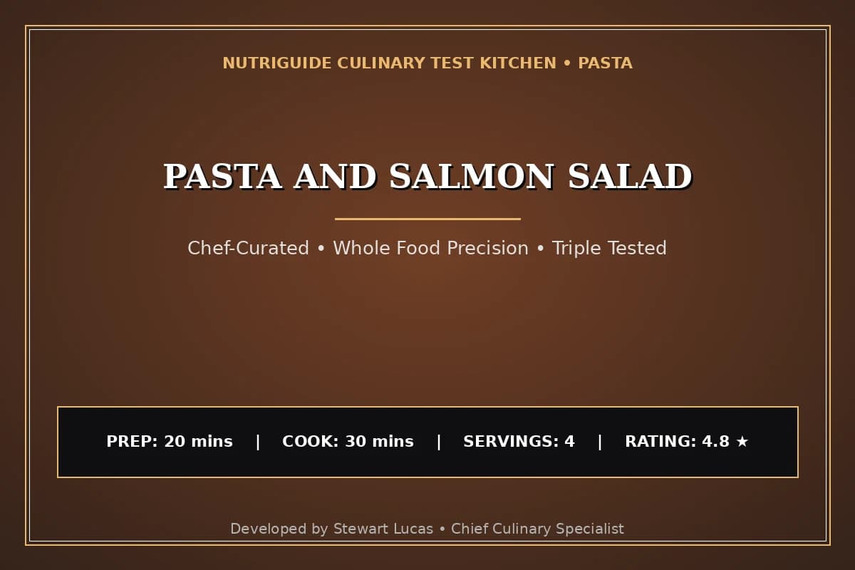 Pasta And Salmon Salad