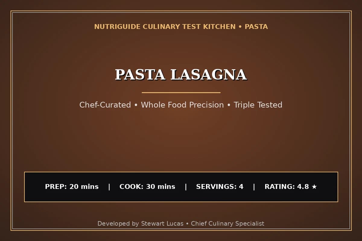 Pasta Lasagna