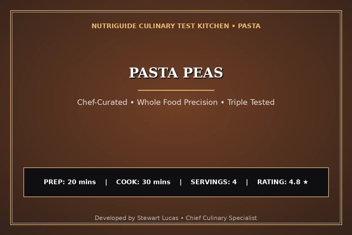 Pasta Peas