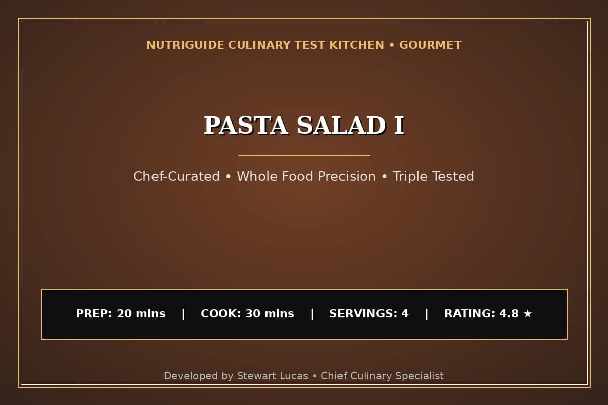 Pasta Salad I
