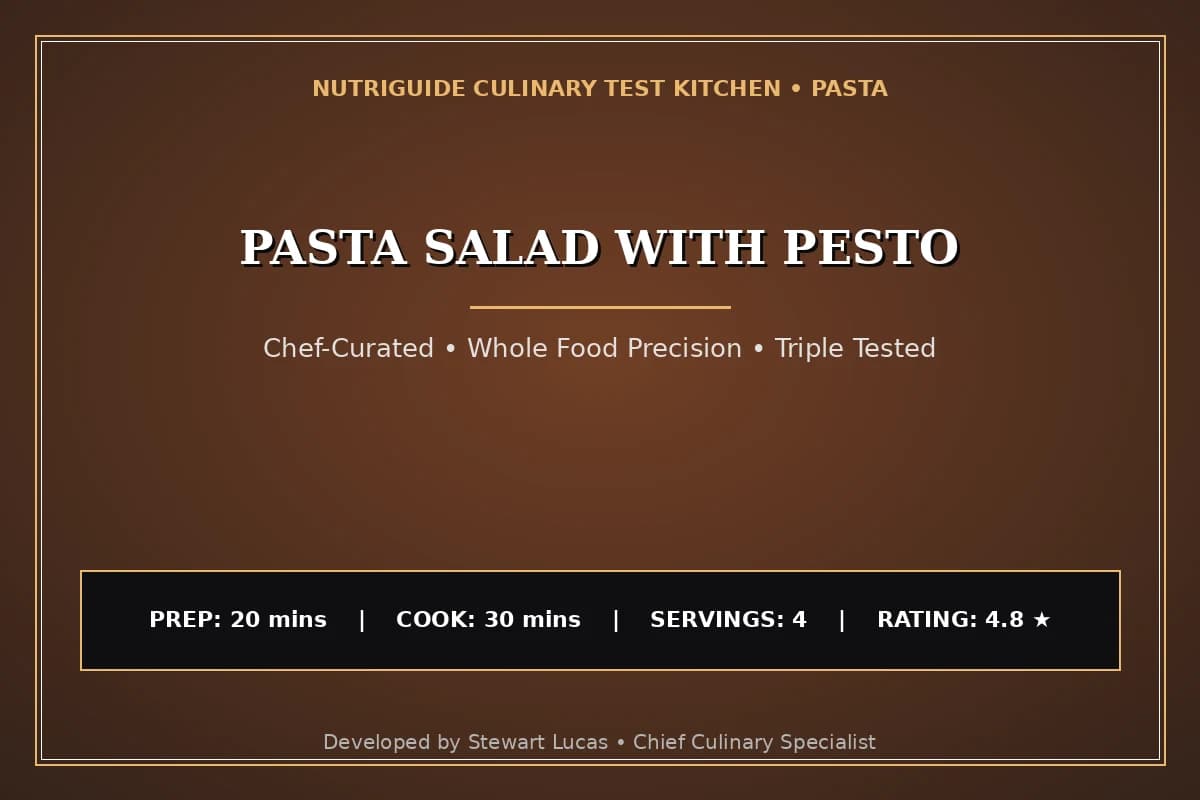 Pasta Salad With Pesto