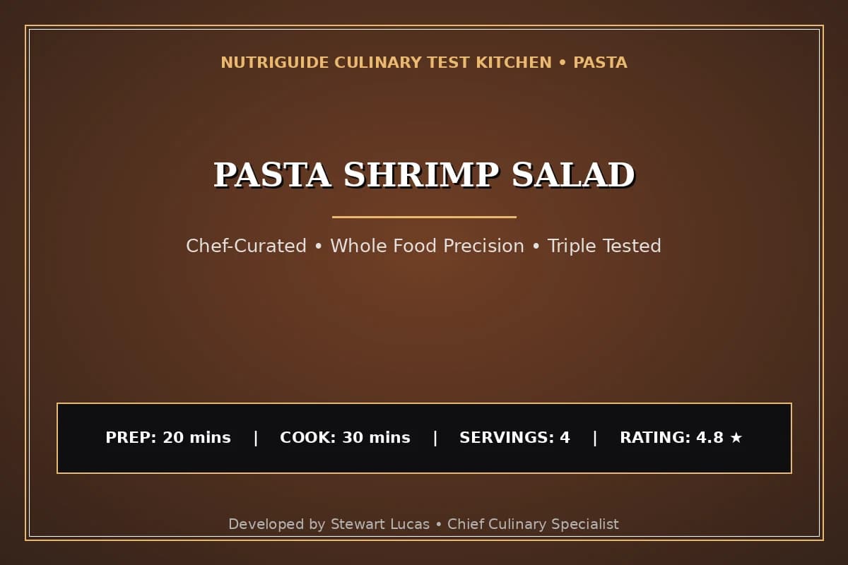 Pasta Shrimp Salad