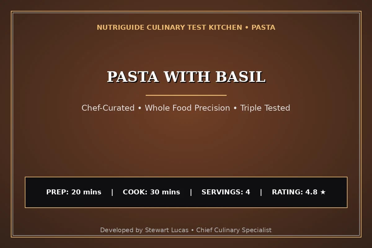 Pasta With Basil