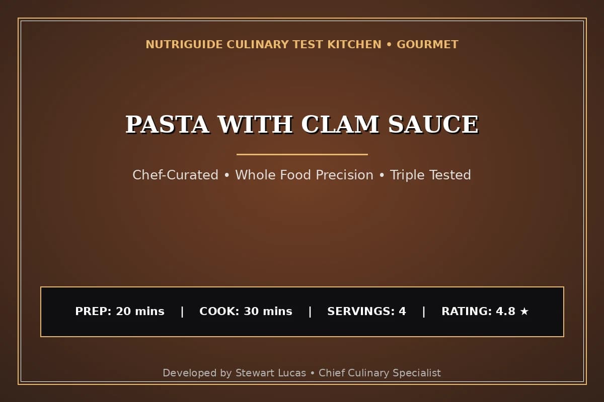 Pasta With Clam Sauce