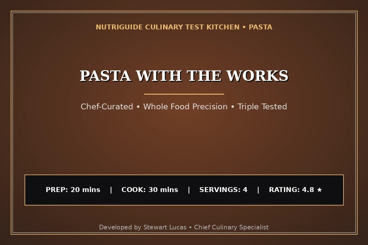 Pasta With The Works