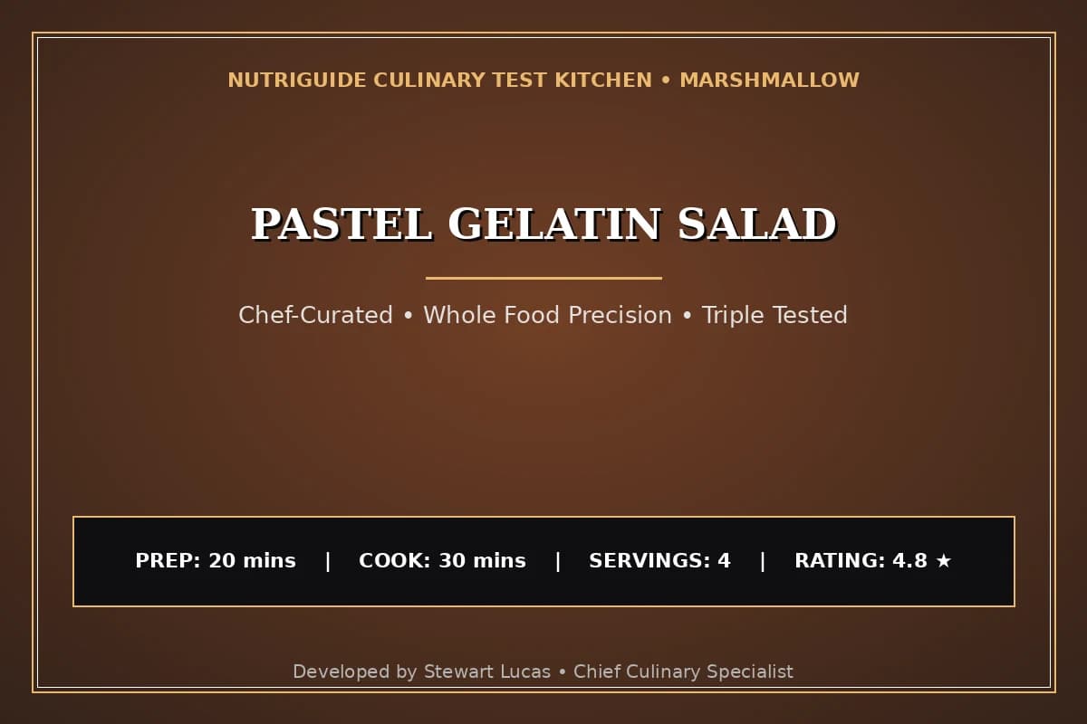 Pastel Gelatin Salad