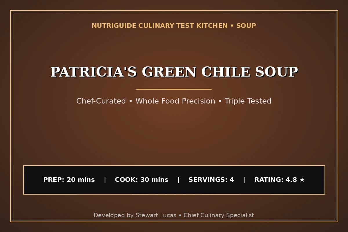 Patricia'S Green Chile Soup