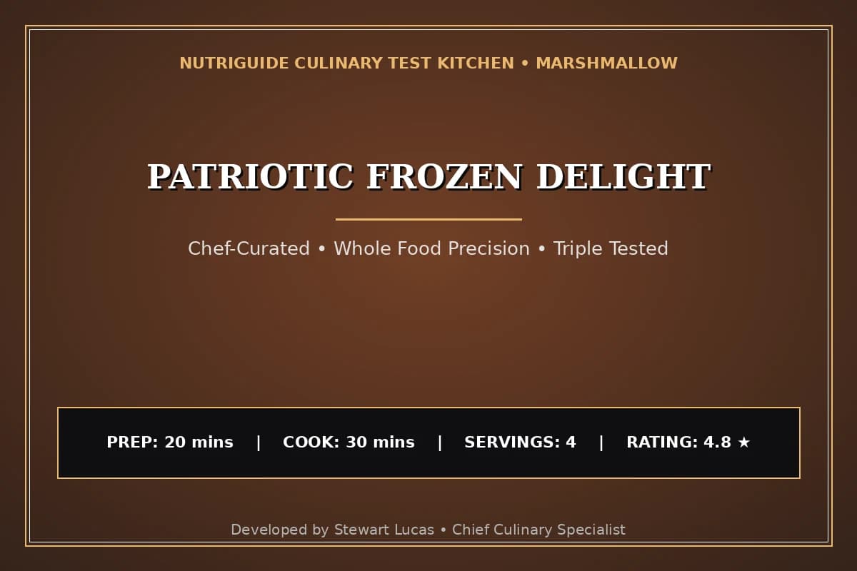 Patriotic Frozen Delight