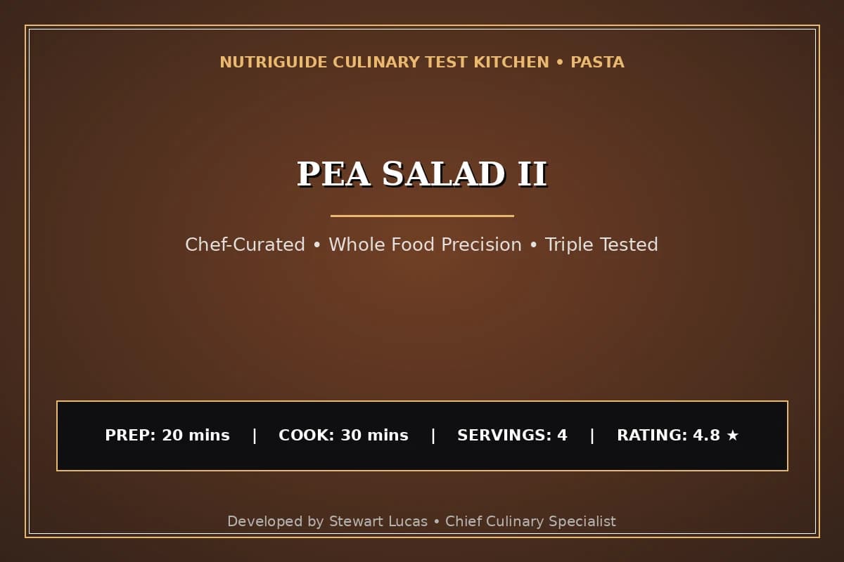 Pea Salad Ii