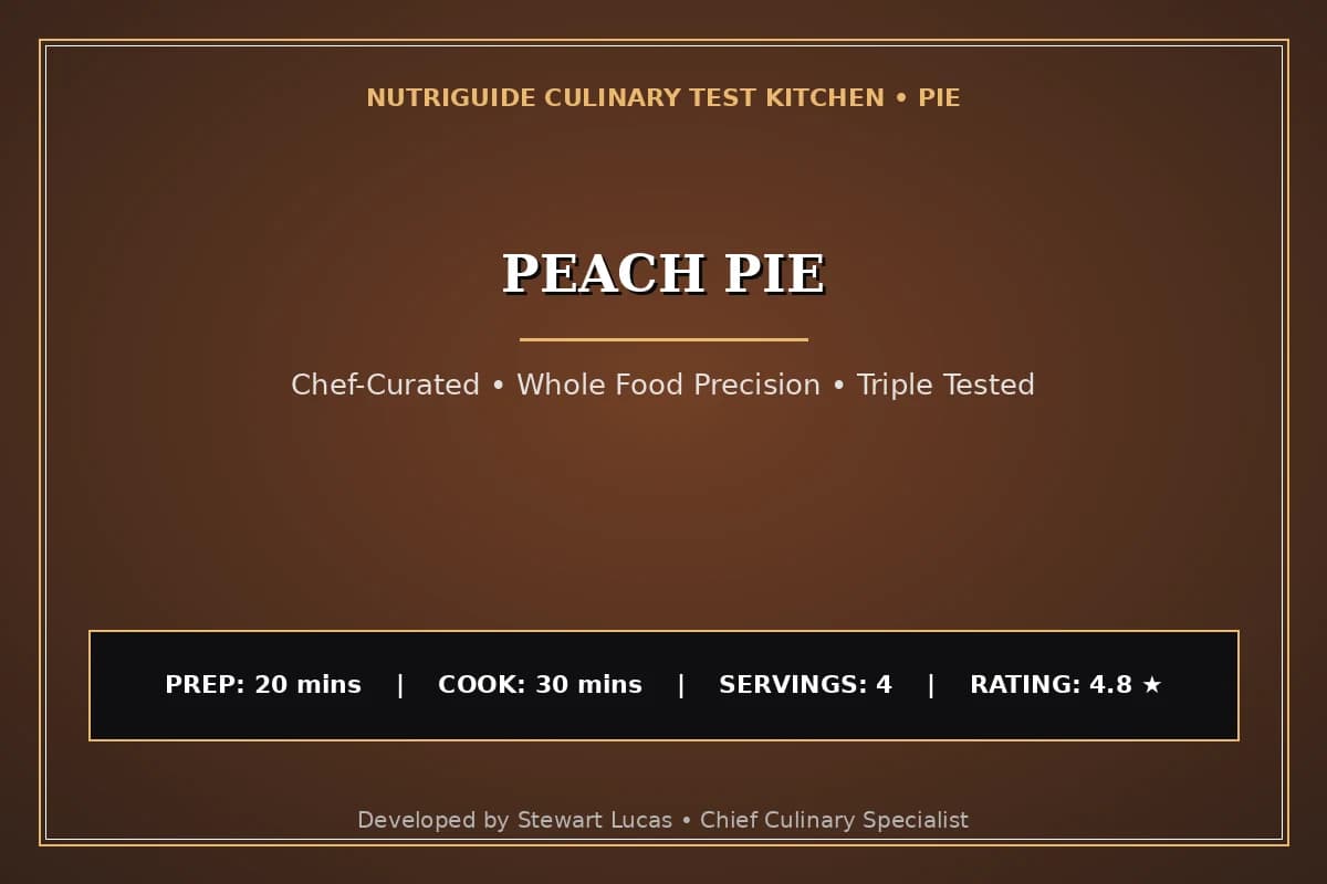 Peach Pie