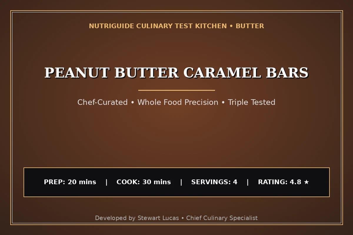 Peanut Butter Caramel Bars
