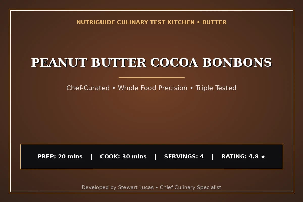 Peanut Butter Cocoa Bonbons