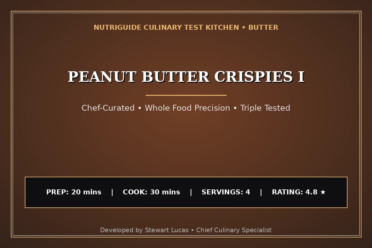 Peanut Butter Crispies I