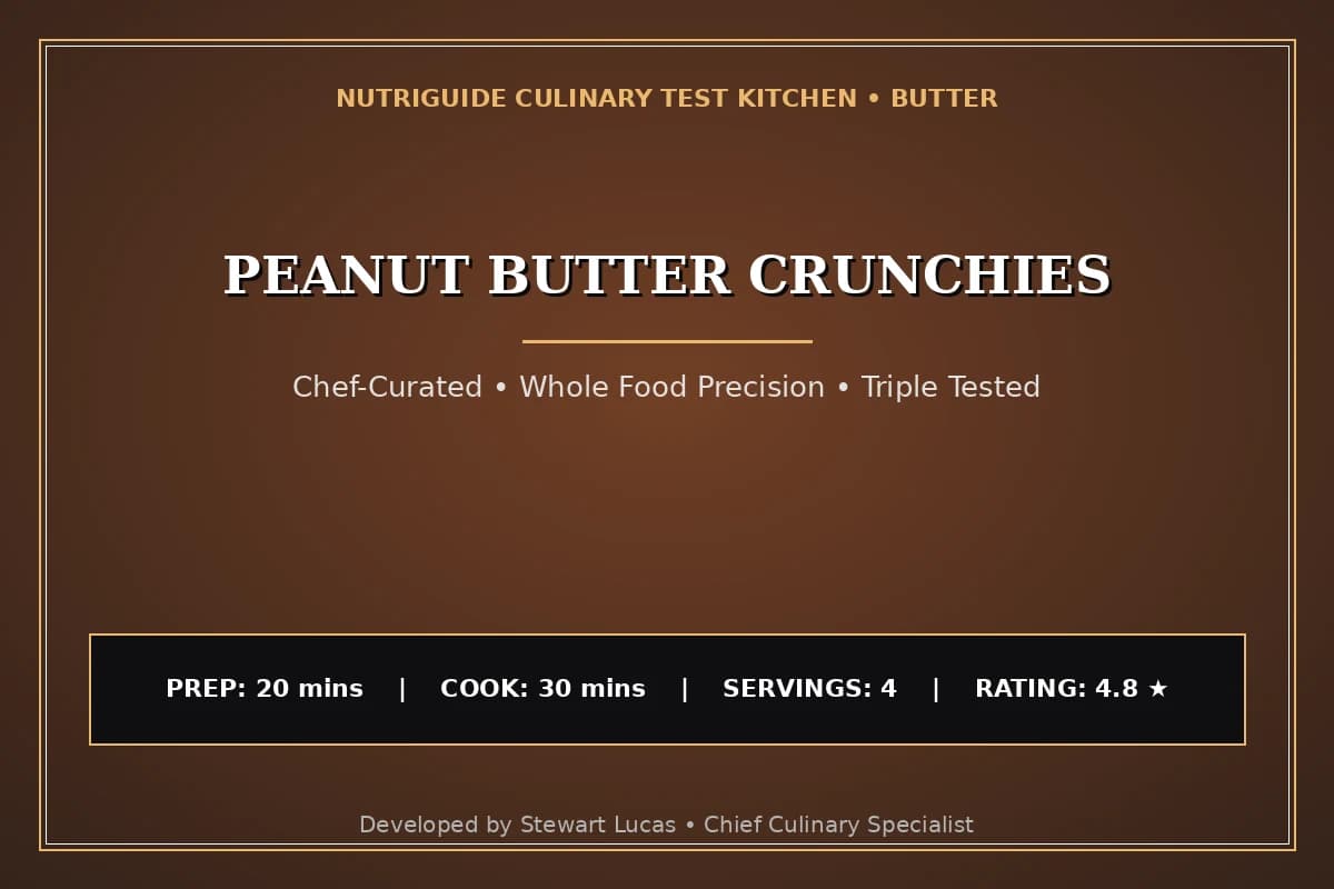 Peanut Butter Crunchies