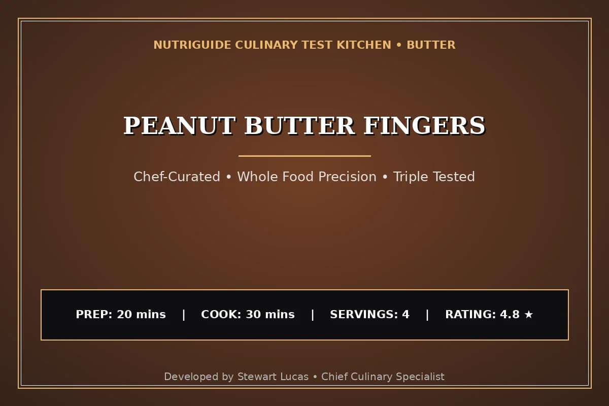 Peanut Butter Fingers