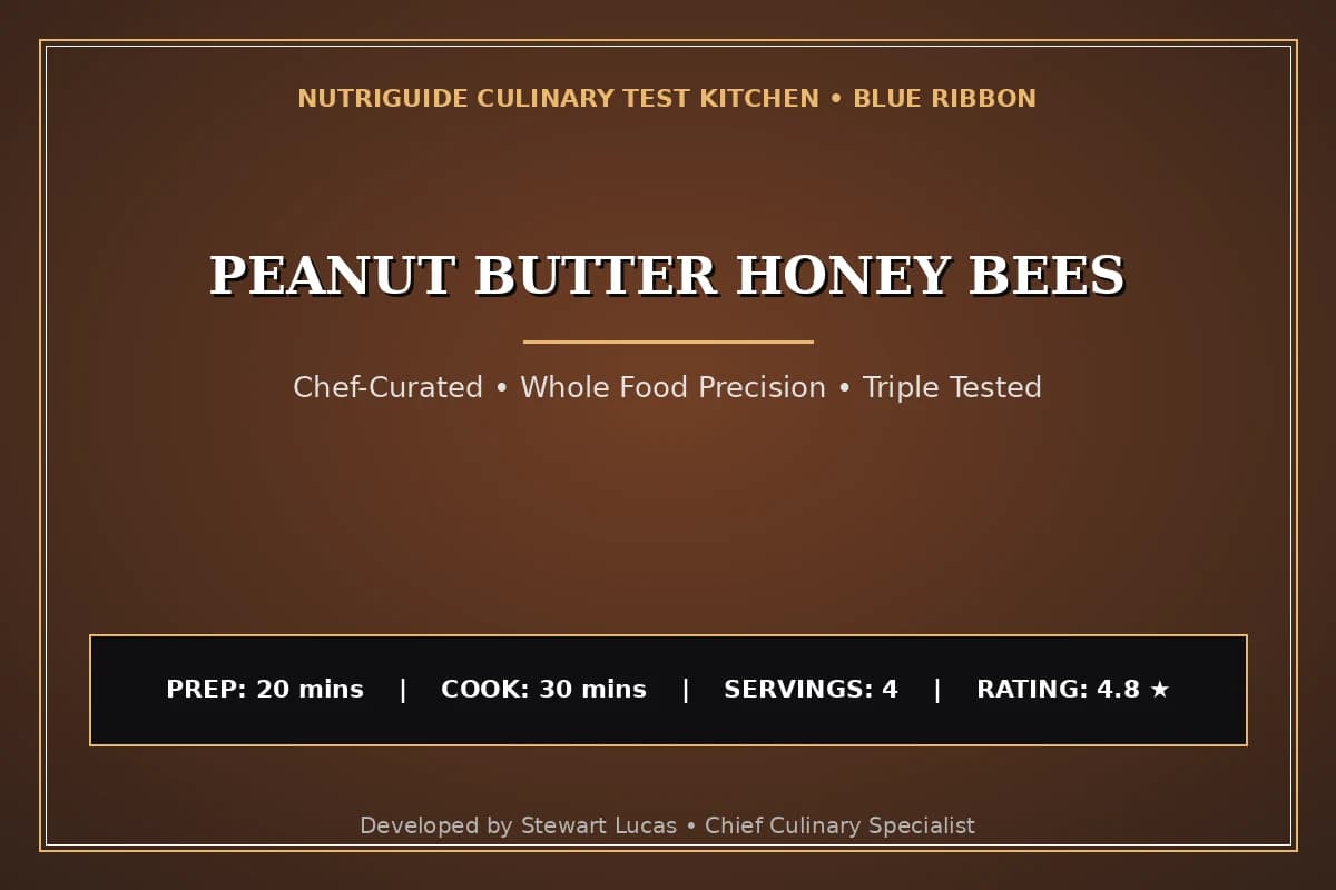 Peanut Butter Honey Bees