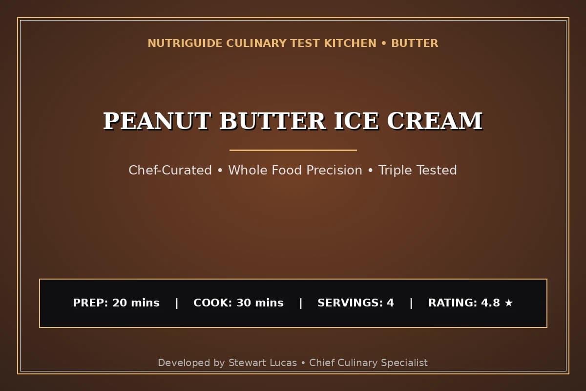 Peanut Butter Ice Cream