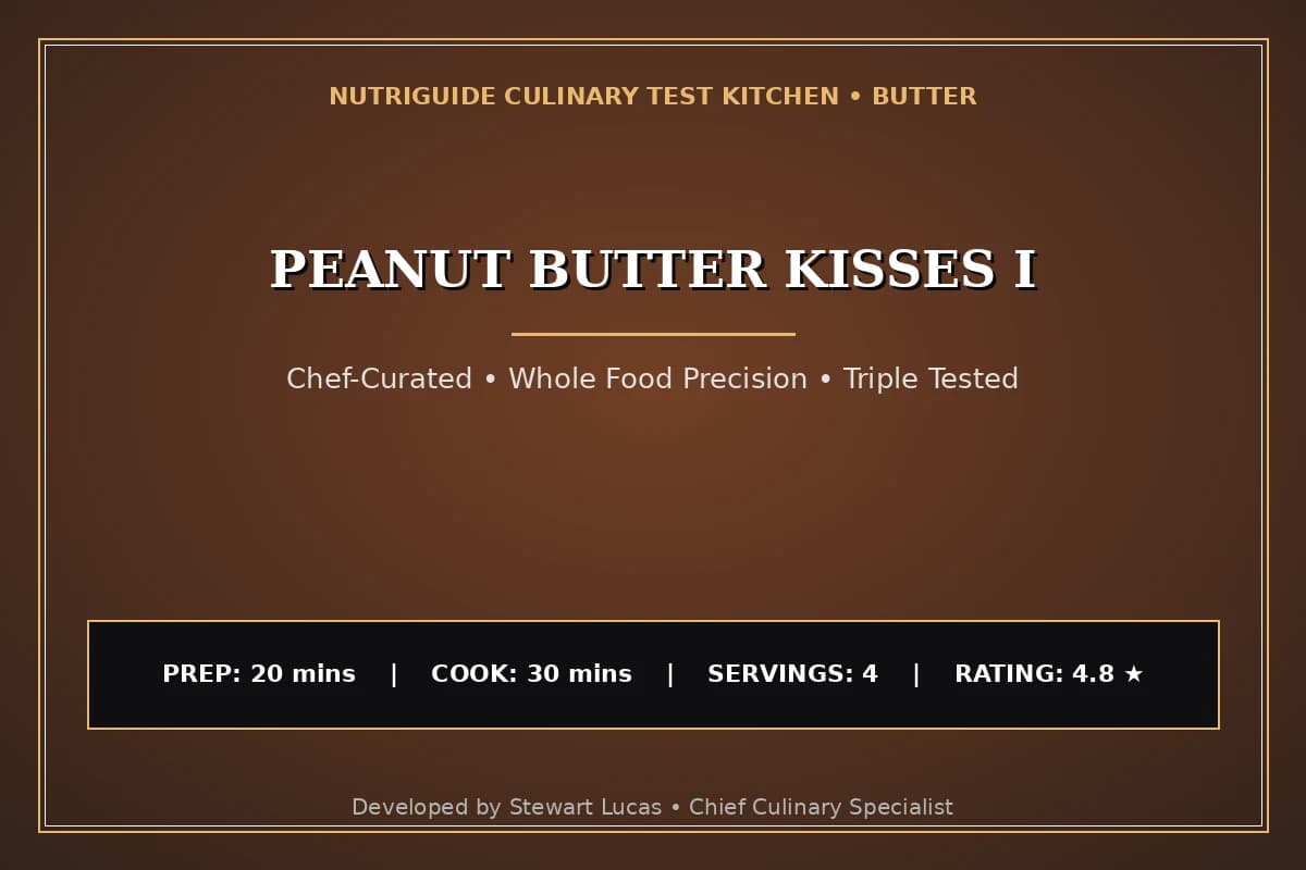 Peanut Butter Kisses I