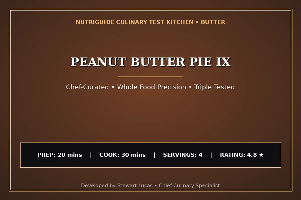 Peanut Butter Pie Ix