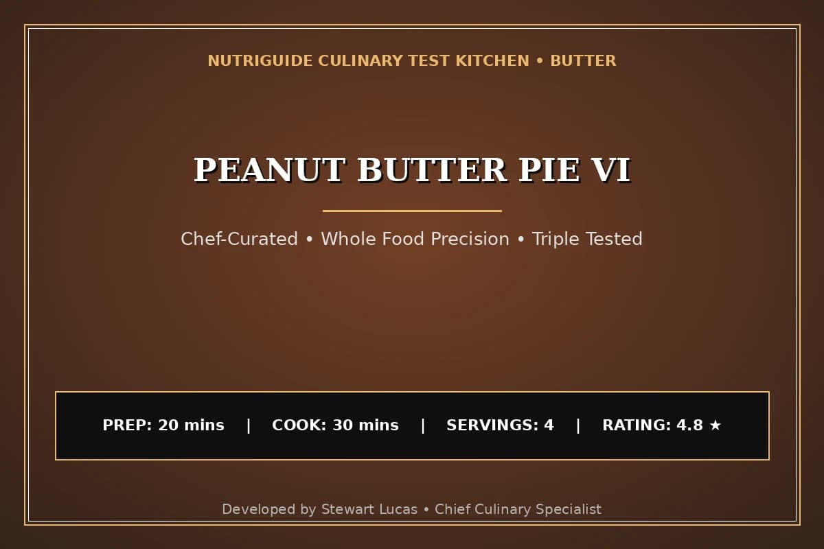 Peanut Butter Pie Vi