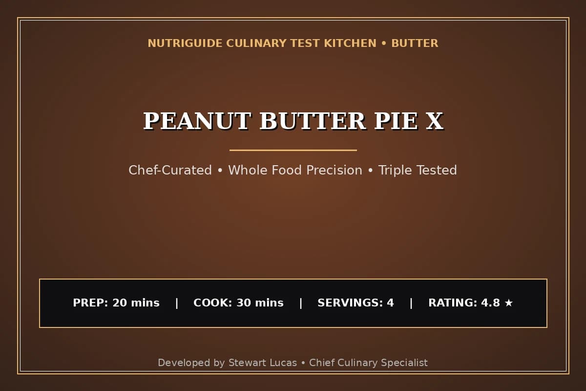 Peanut Butter Pie X