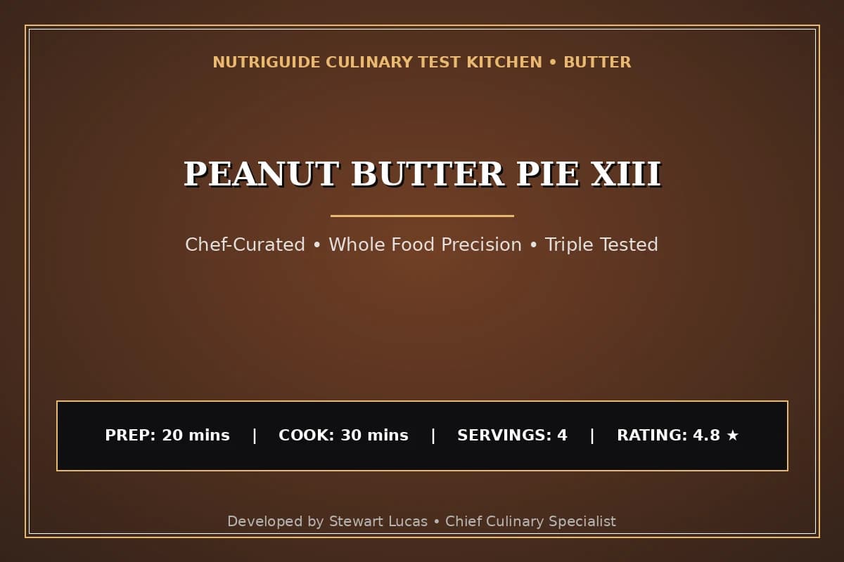 Peanut Butter Pie Xiii