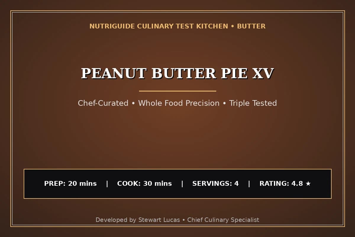 Peanut Butter Pie Xv