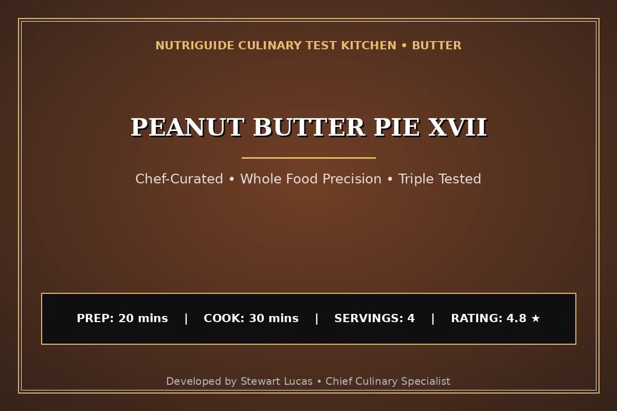 Peanut Butter Pie Xvii