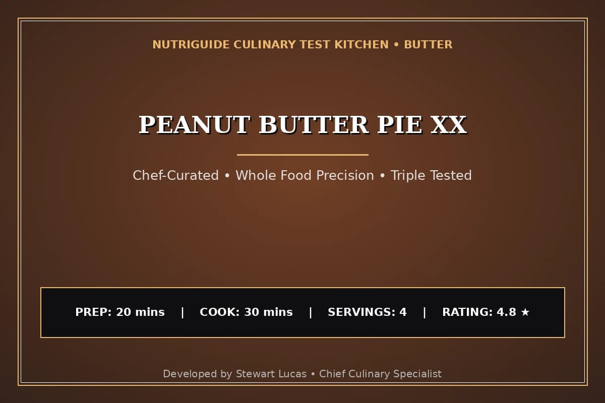 Peanut Butter Pie Xx