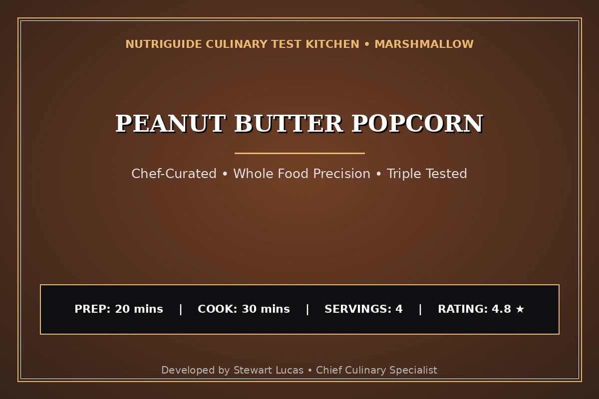 Peanut Butter Popcorn