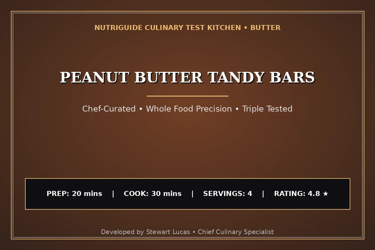 Peanut Butter Tandy Bars