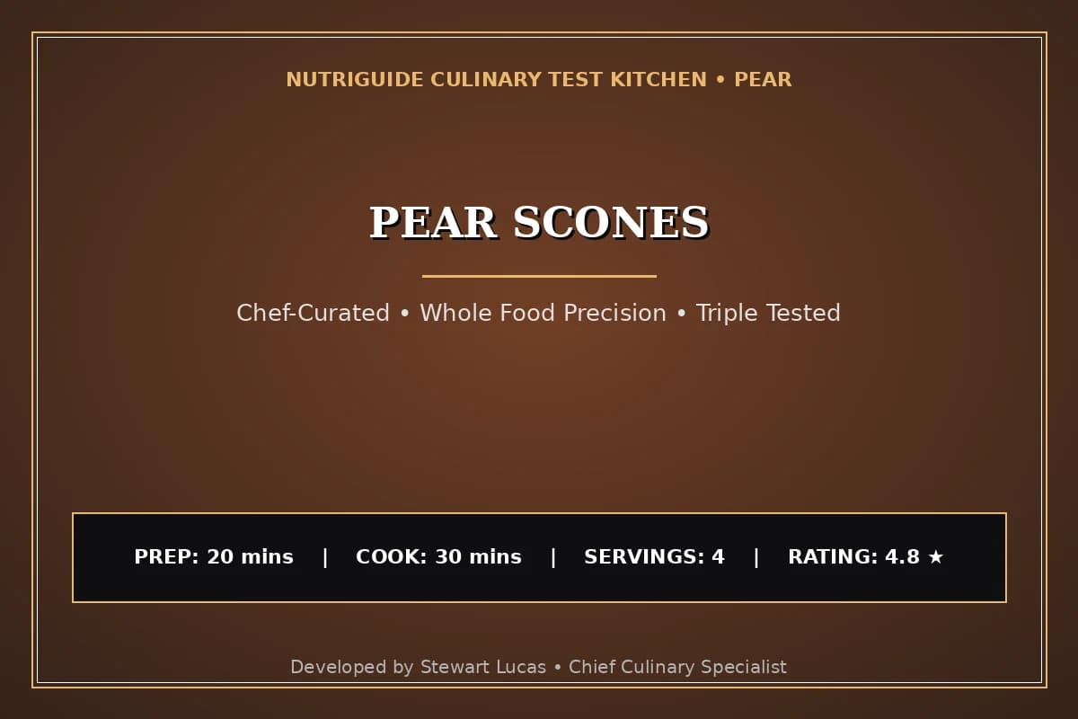 Pear Scones