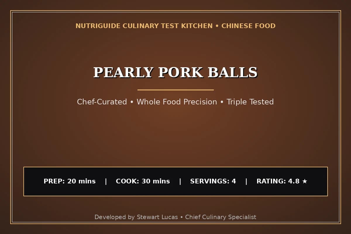 Pearly Pork Balls
