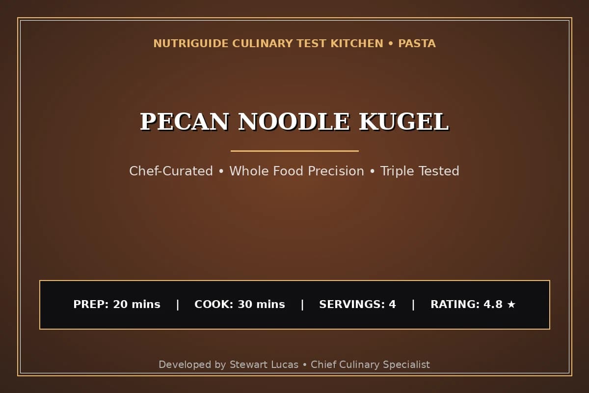 Pecan Noodle Kugel