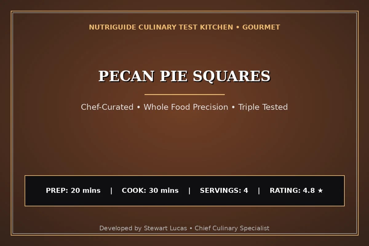 Pecan Pie Squares