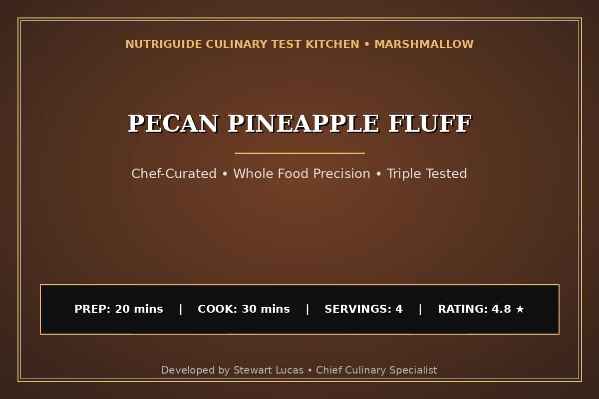 Pecan Pineapple Fluff