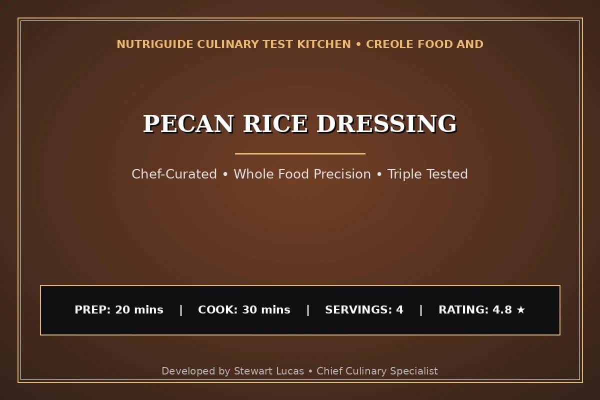 Pecan Rice Dressing