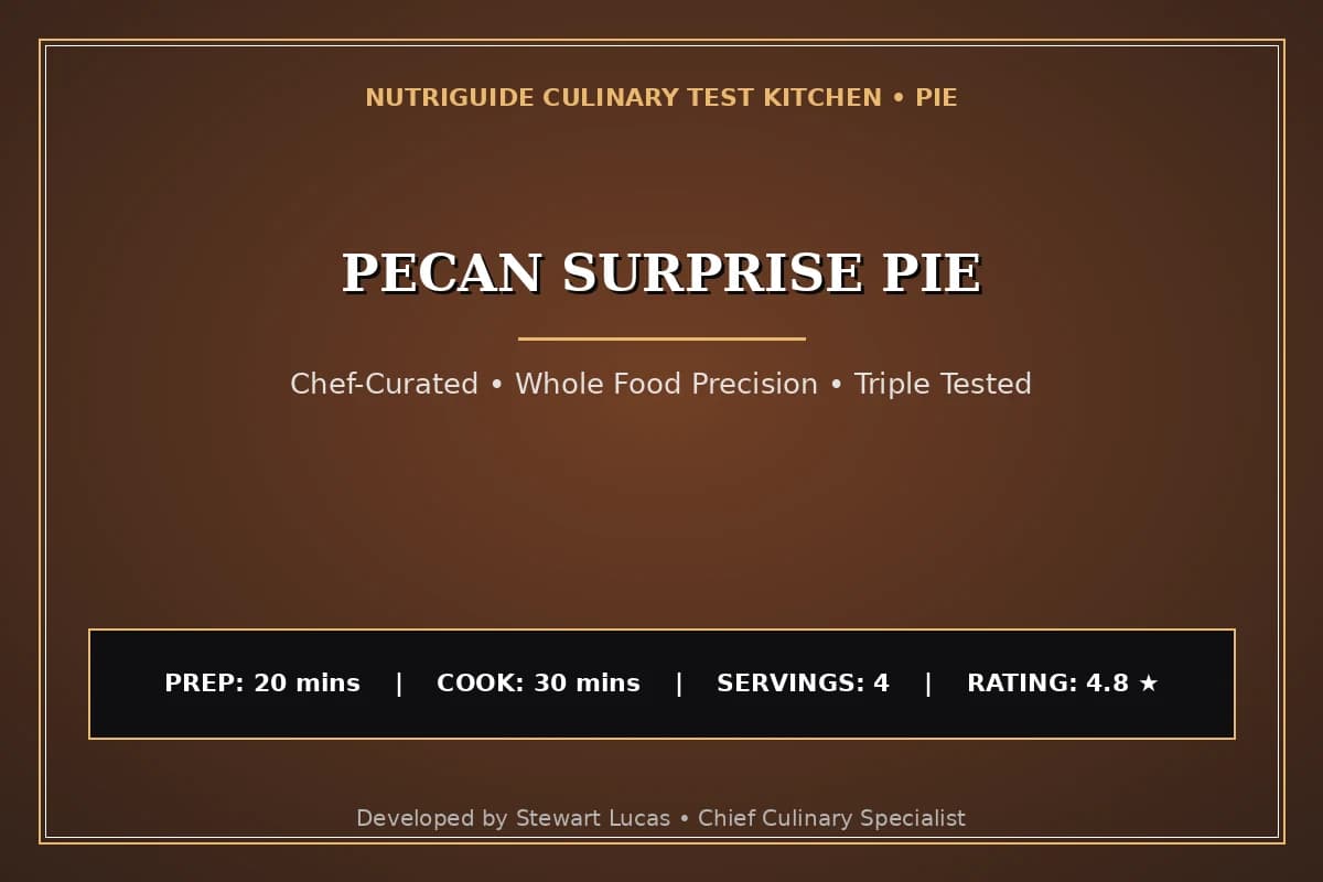 Pecan Surprise Pie