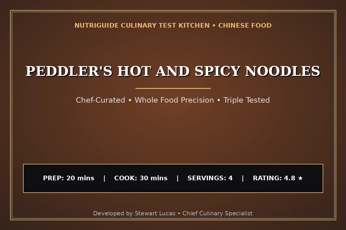 Peddler'S Hot And Spicy Noodles
